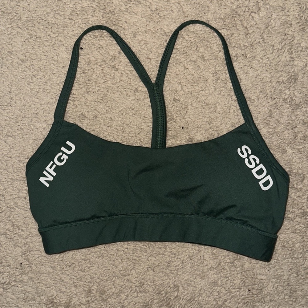 Darc Sport everyday hunter green sports bra size small